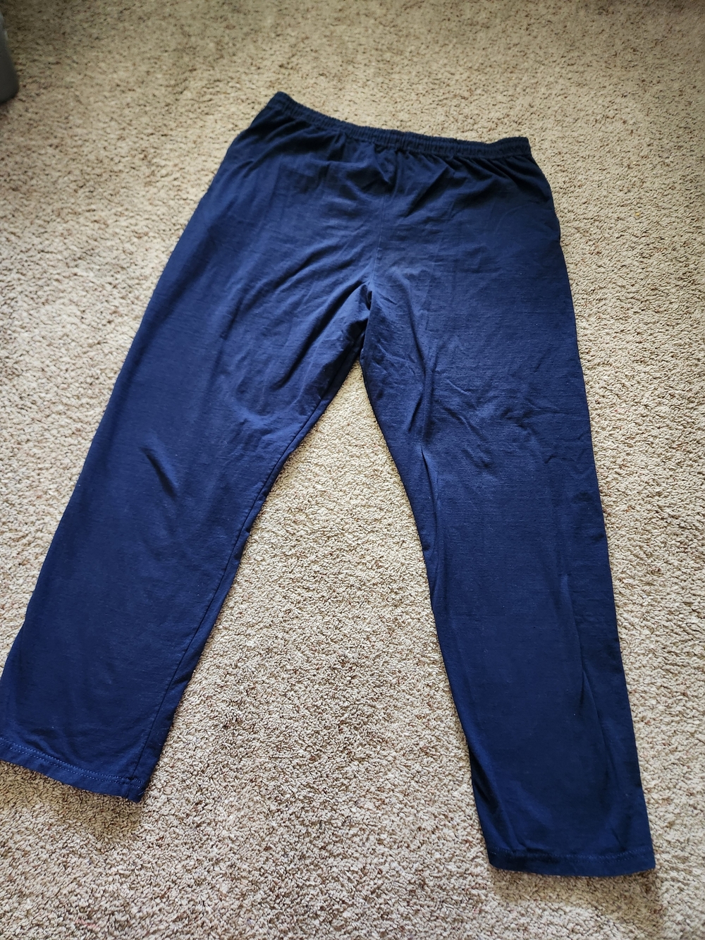 Fruit of the Loom Navy Drawstring Lounge Pants For Man Size 2XL